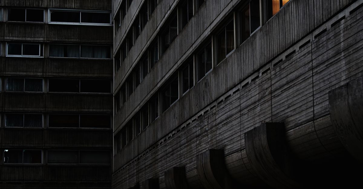 Dark abstract representation of debt-based fiat currency and the architecture of monetary scarcity